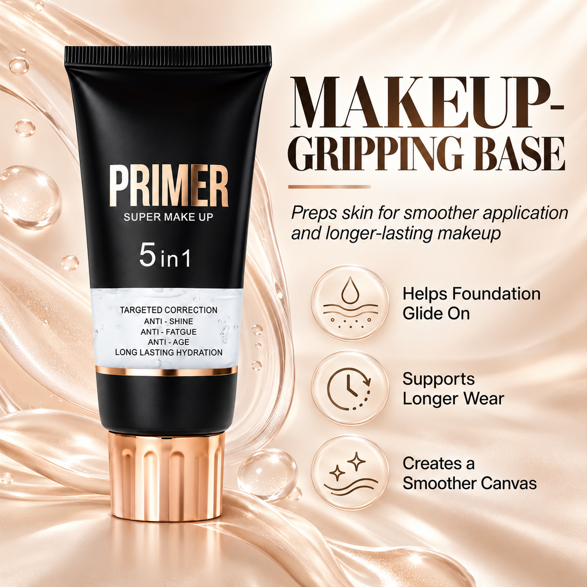 5 in 1 Primer for Face Before Makeup – Blurring & Hydrating