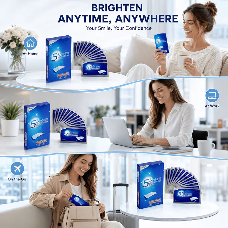 5D Teeth Whitening Strips
