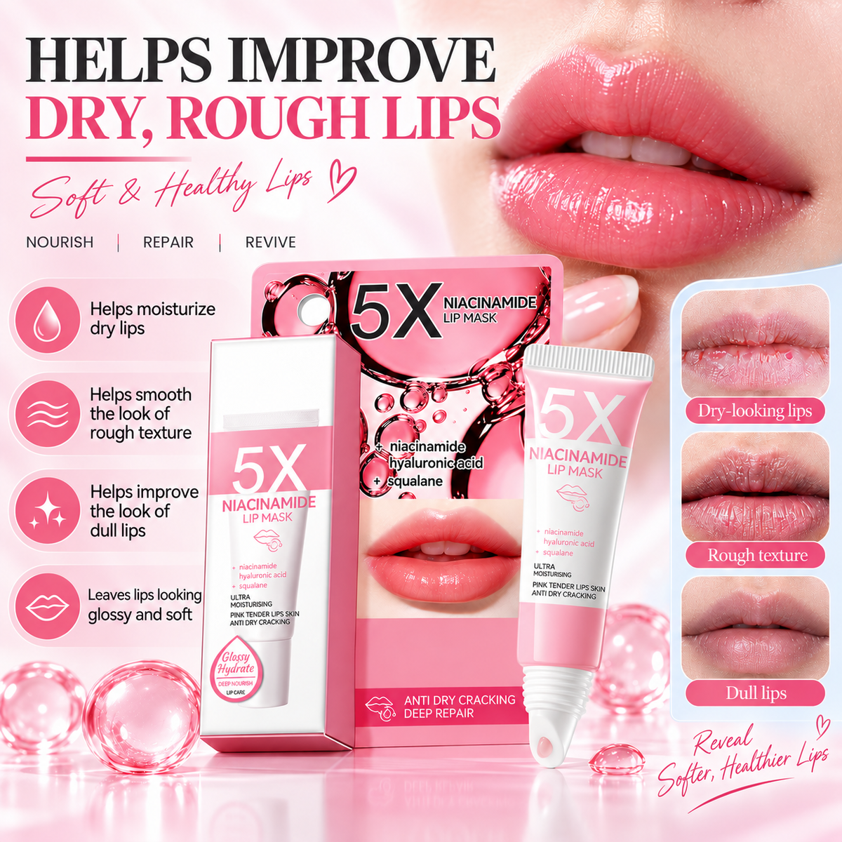 5X Niacinamide Lip Mask