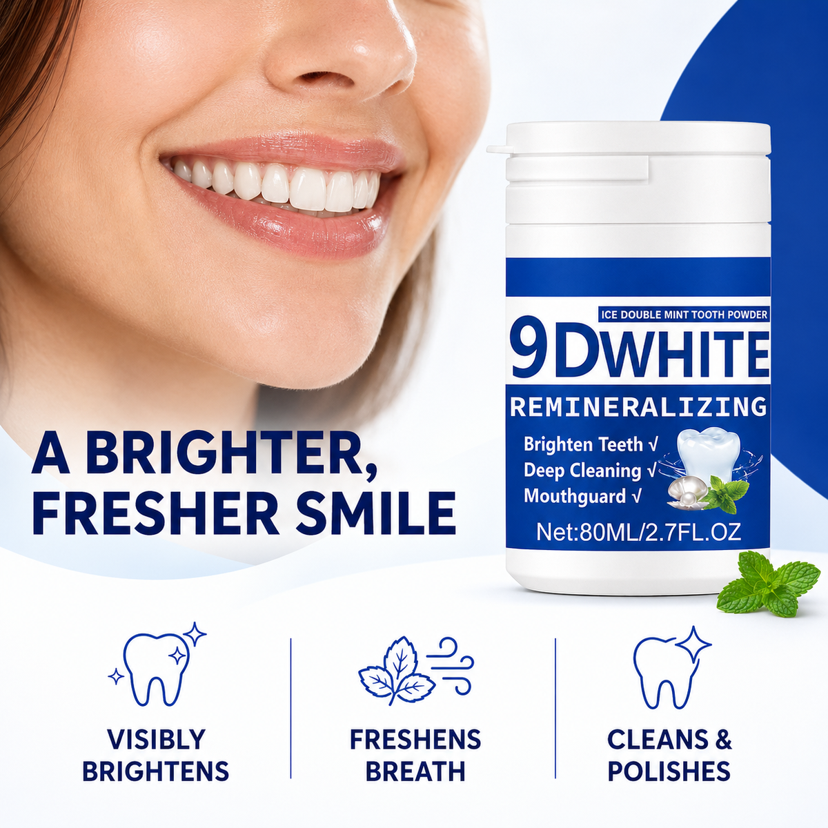 9D Teeth Whitening Powder