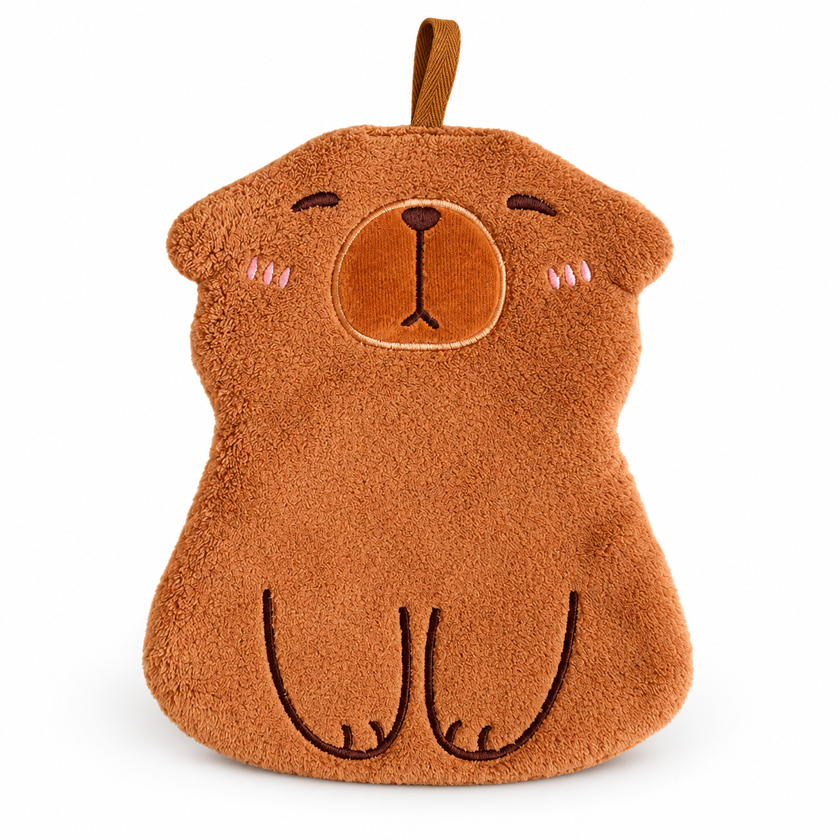Cute Capybara Hanging Hand Towel