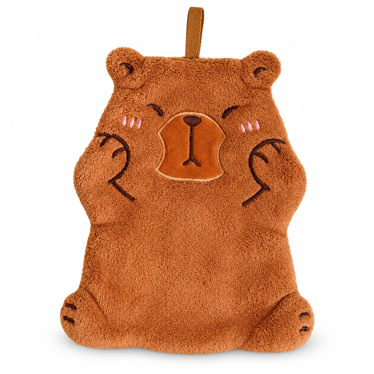 Cute Capybara Hanging Hand Towel