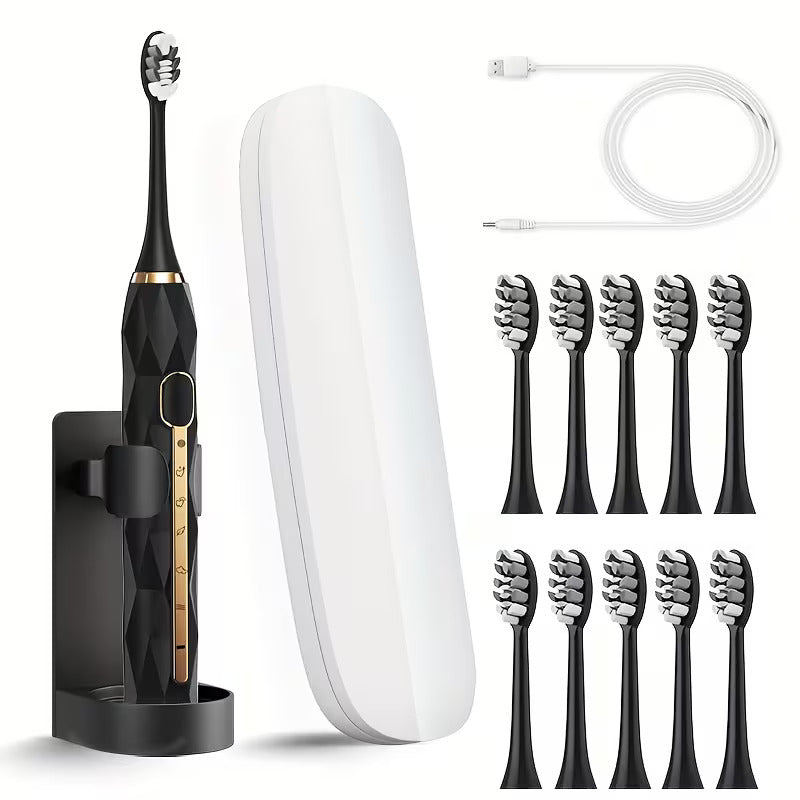 IPX8 Waterproof Sonic Electric Toothbrush