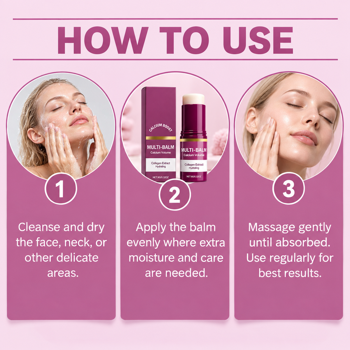 Calcium Volume Multi Balm Stick for Face & Eyes