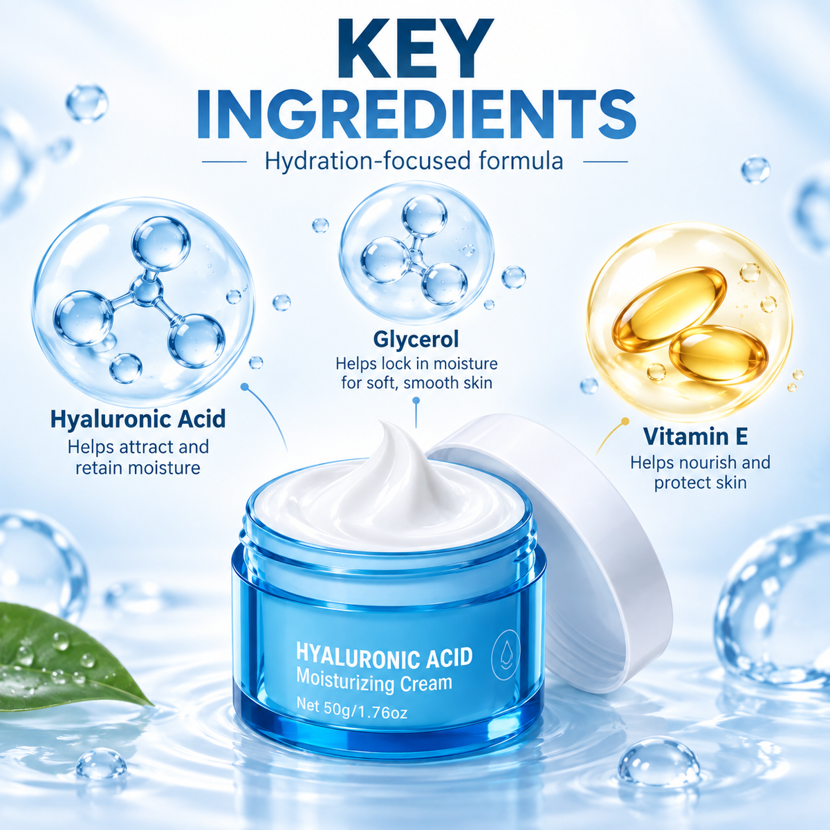 Hyaluronic Acid Moisturizing Cream