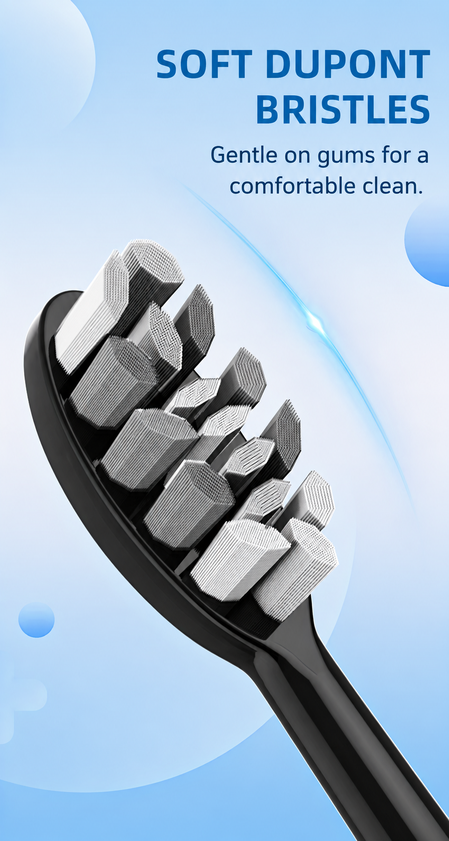 IPX8 Waterproof Sonic Electric Toothbrush