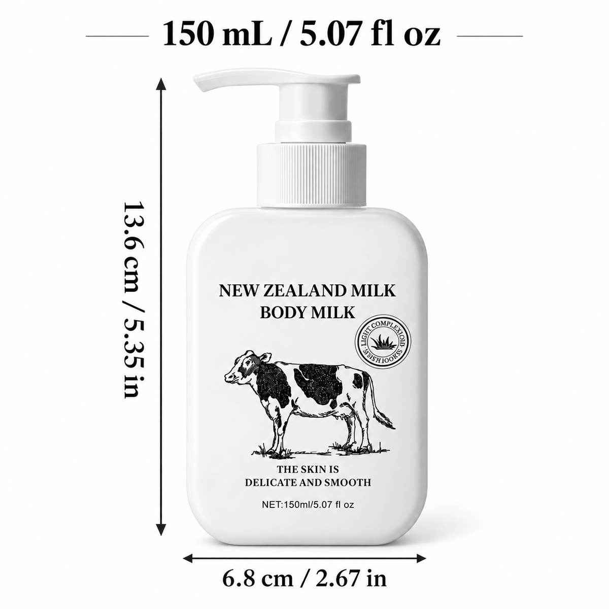 New Zealand Milk Body Lotion for Dry Skin