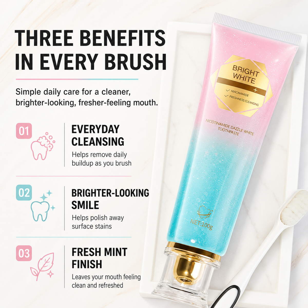 Niacinamide Whitening Toothpaste