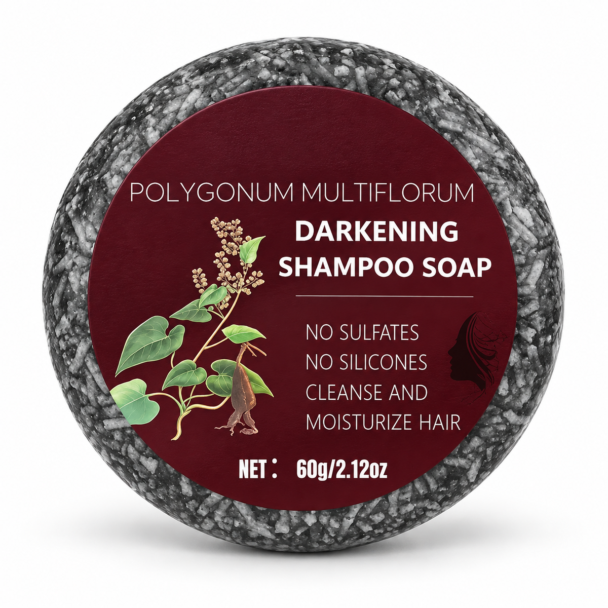 Polygonum Multiflorum Hair Darkening Shampoo Bar