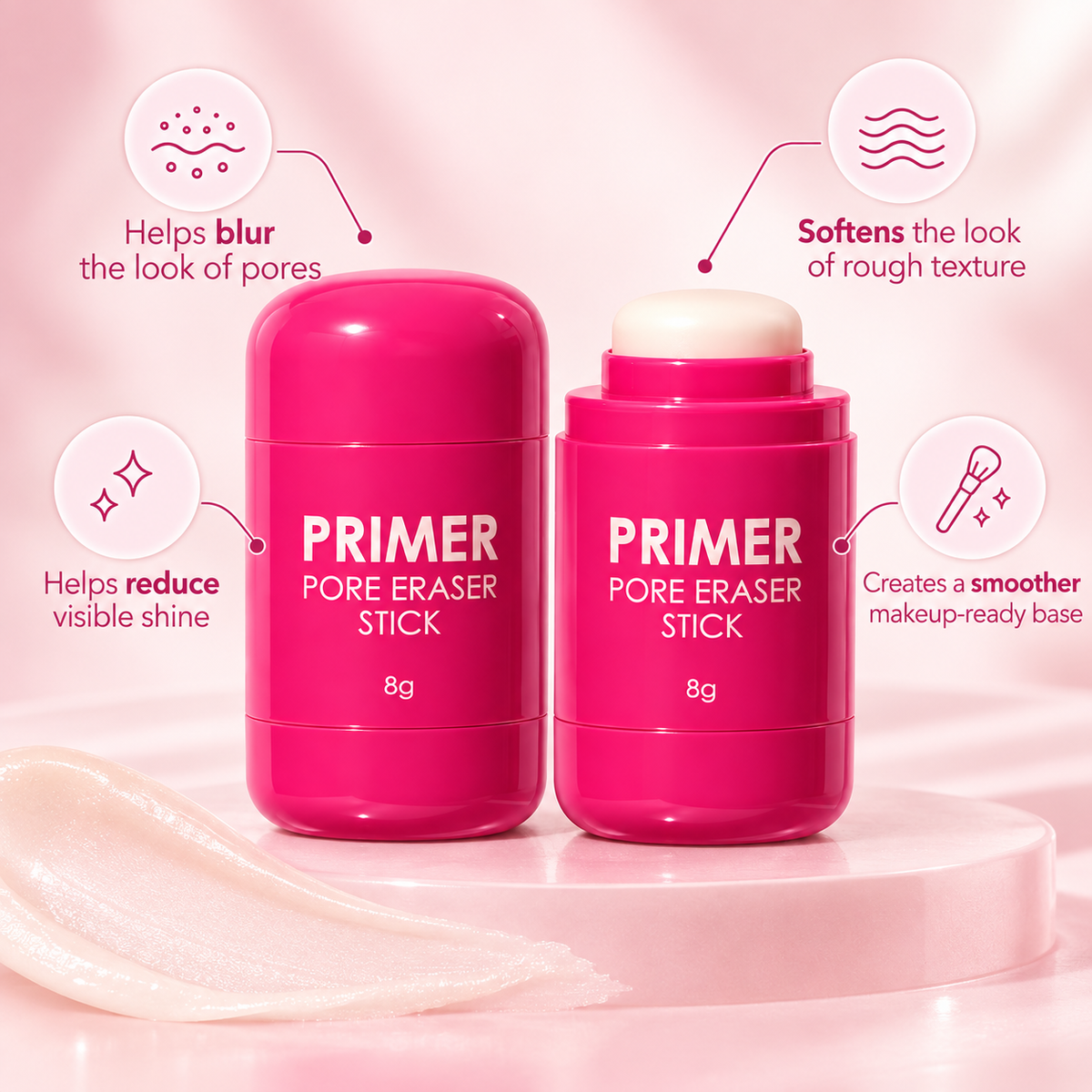 Pore Eraser Stick Blurring Face Primer