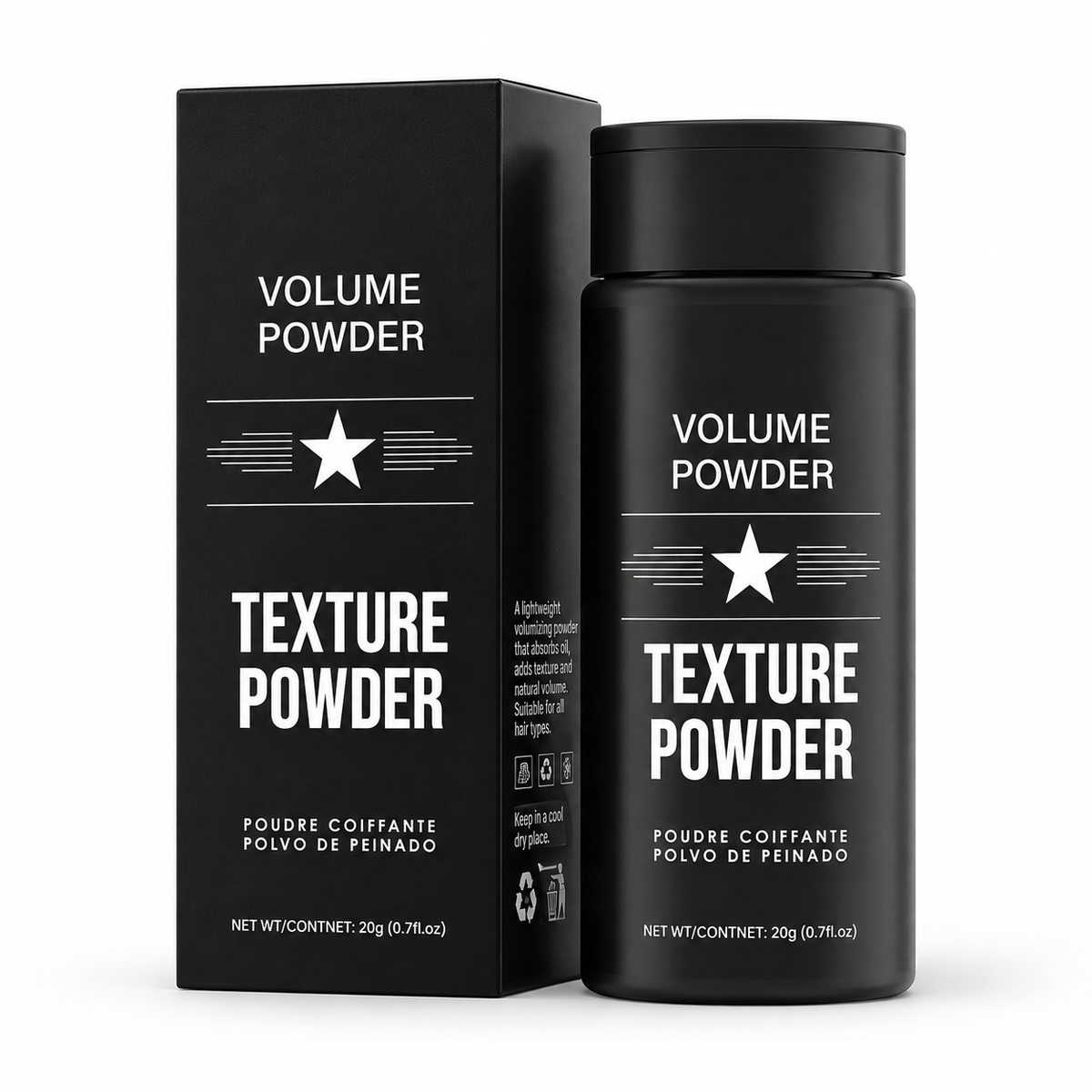 Hair Texture Powder for Men – Volume & Matte Finish