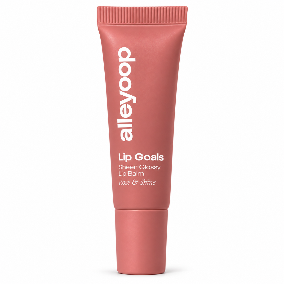 Alleyoop Lip Goals Rose & Shine 0.35 oz on white background