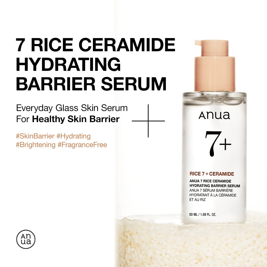 Anua Rice Ceramide 7 Hydrating Barrier Serum 50 ml official product overview