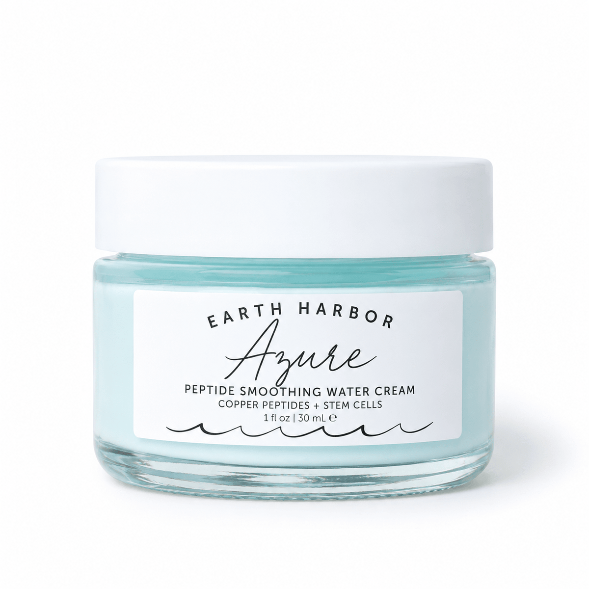 Earth Harbor Azure Peptide Smoothing Water Cream 1 oz
