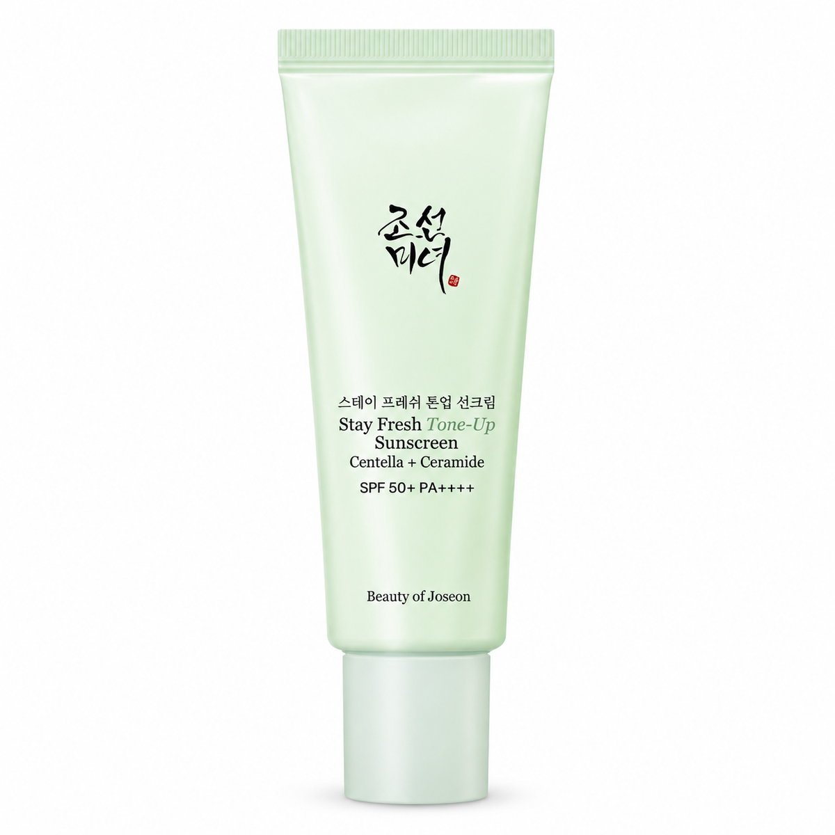 Beauty of Joseon Stay Fresh Tone-Up Sunscreen Green 50mL on white