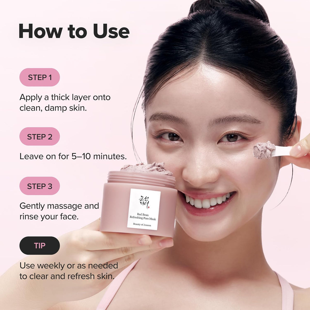 Beauty of Joseon Red Bean Refreshing Pore Mask 140 mL product information 15