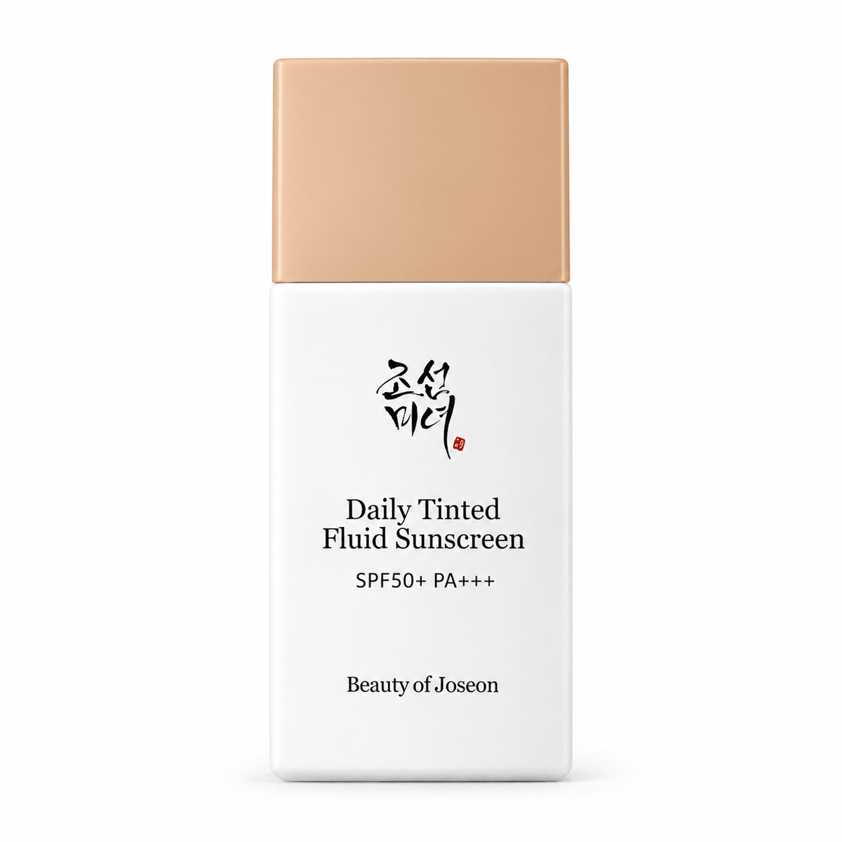 Beauty of Joseon Daily Tinted Fluid Sunscreen MY210 50mL on white