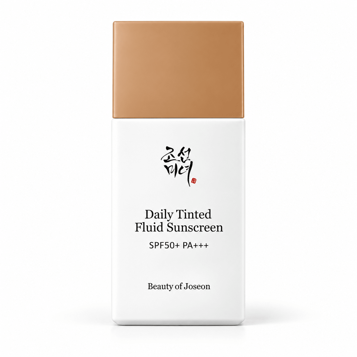 Beauty of Joseon Daily Tinted Fluid Sunscreen MY220 50mL on white