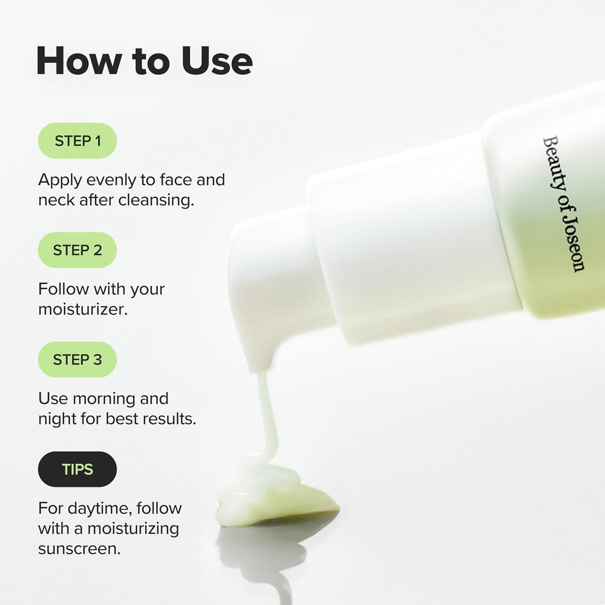 Beauty of Joseon Light On Serum Centella + Vita C 30mL β how to use
