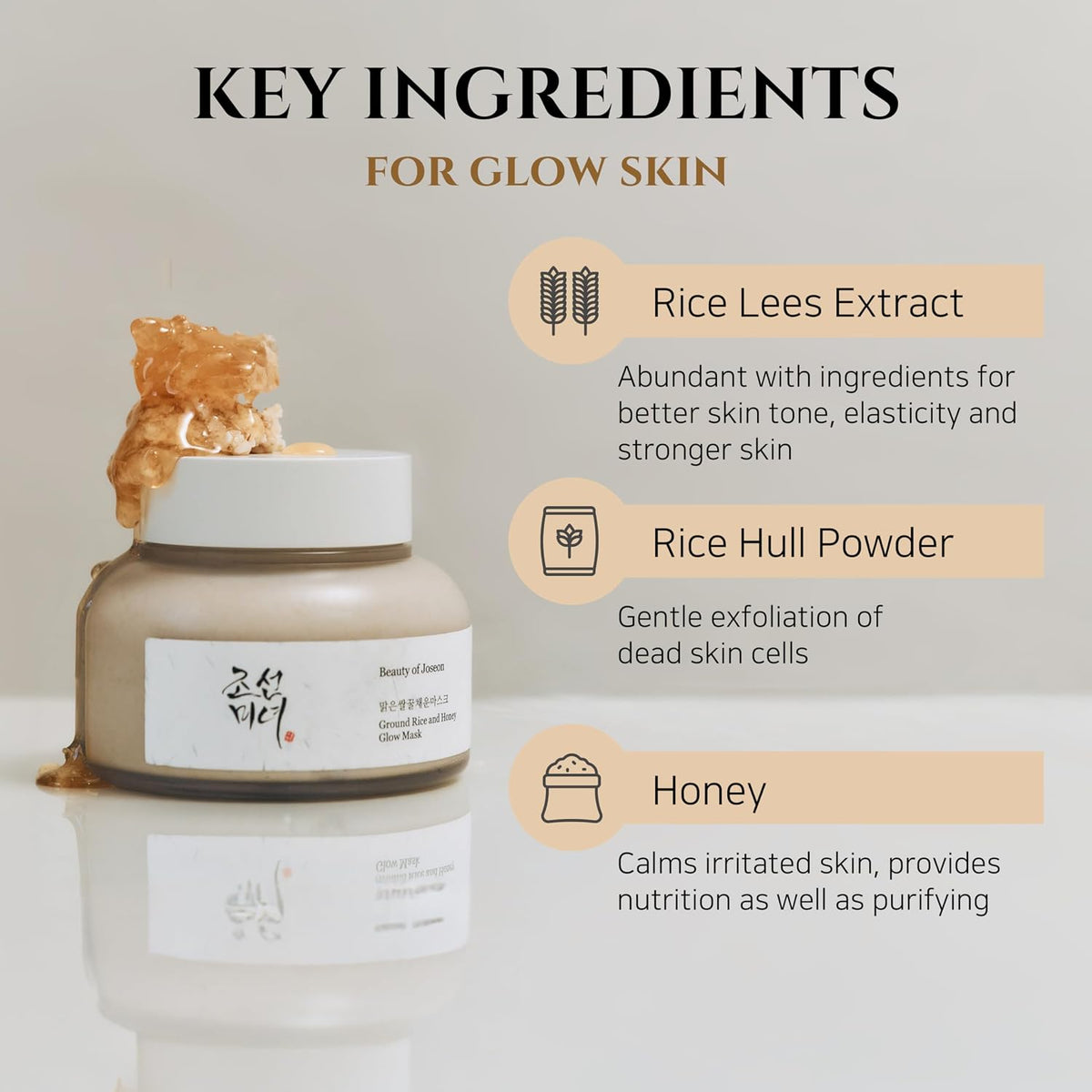 Beauty of Joseon Ground Rice and Honey Glow Mask 150mL product information 3