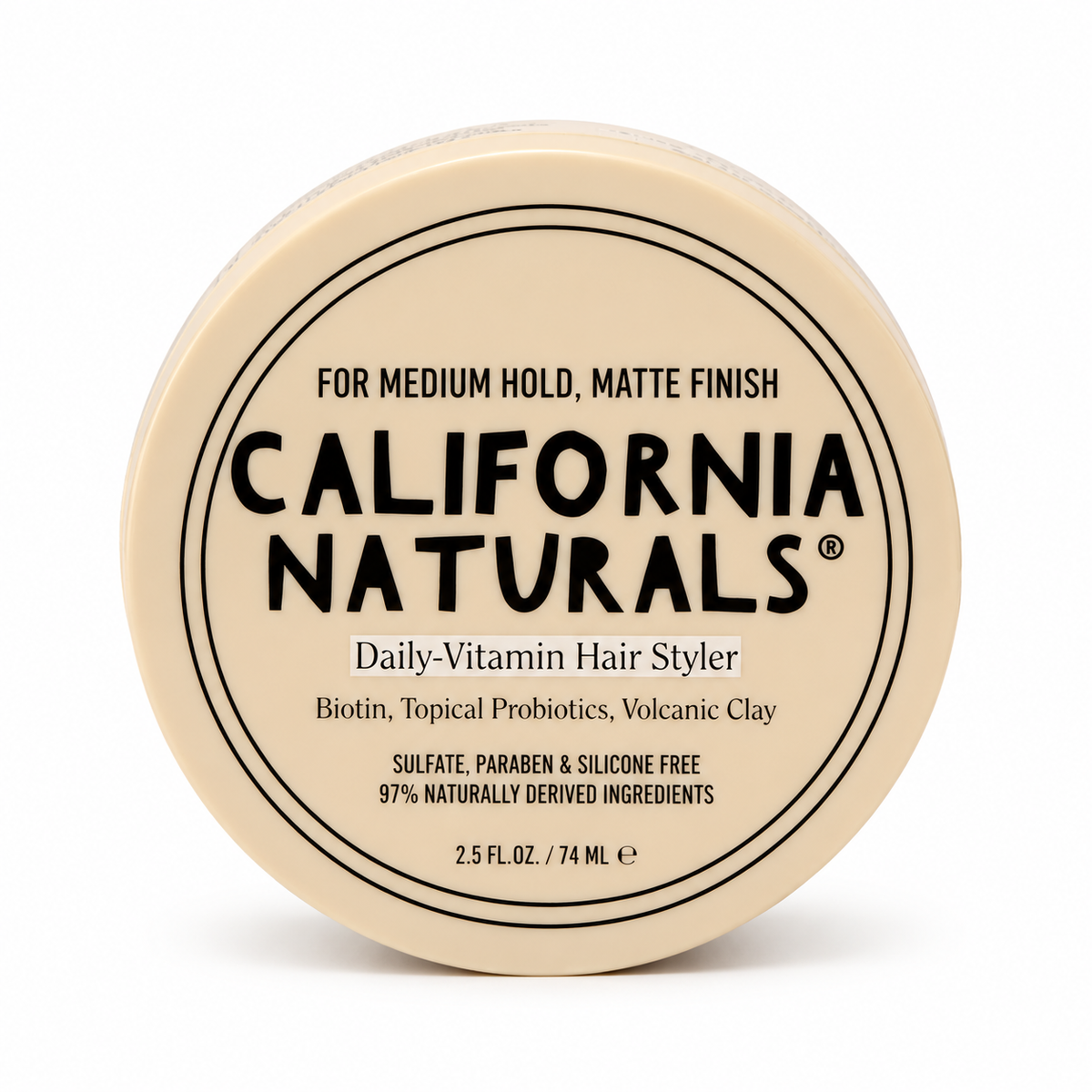 California Naturals Daily Vitamin Hair Styler 2.5 oz on white background
