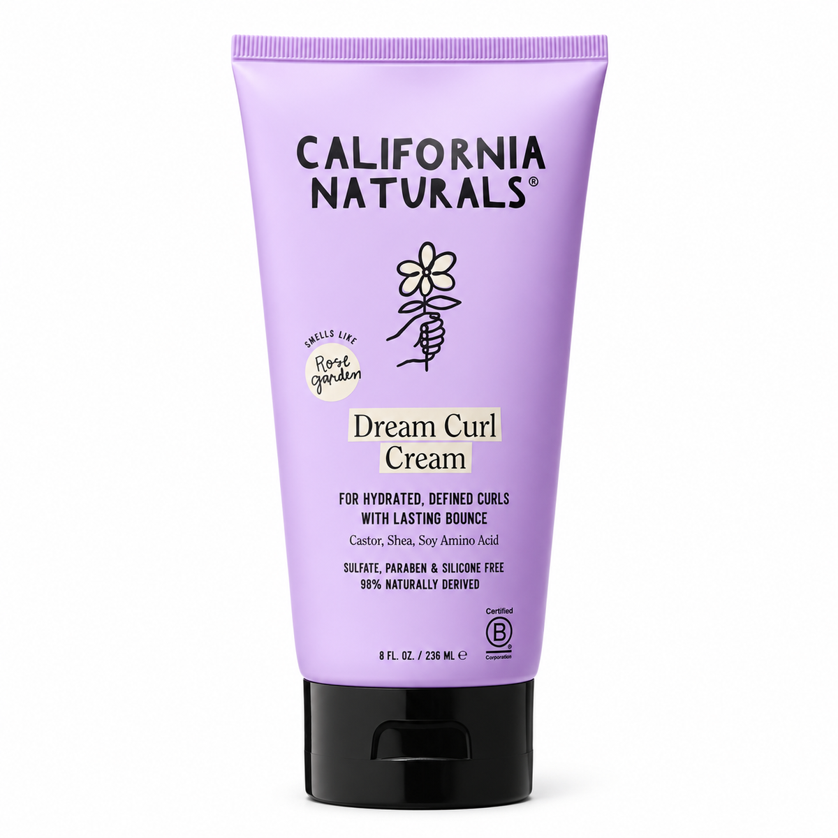 California Naturals Dream Curl Cream 8 oz on white background