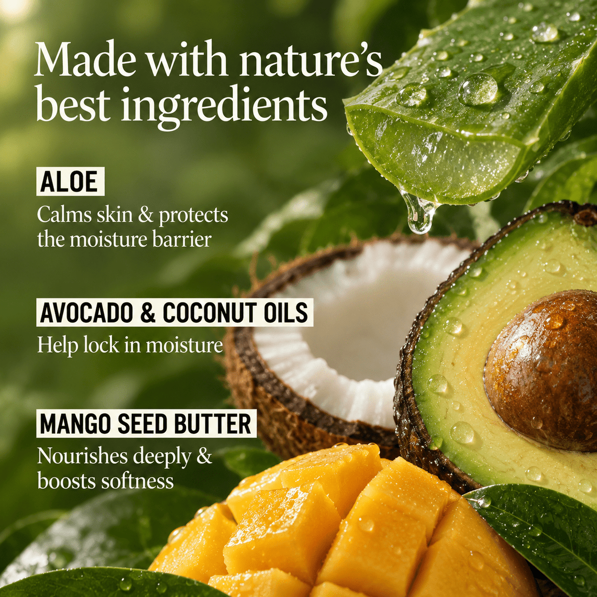 California Naturals Super Moisture Body Wash key ingredients
