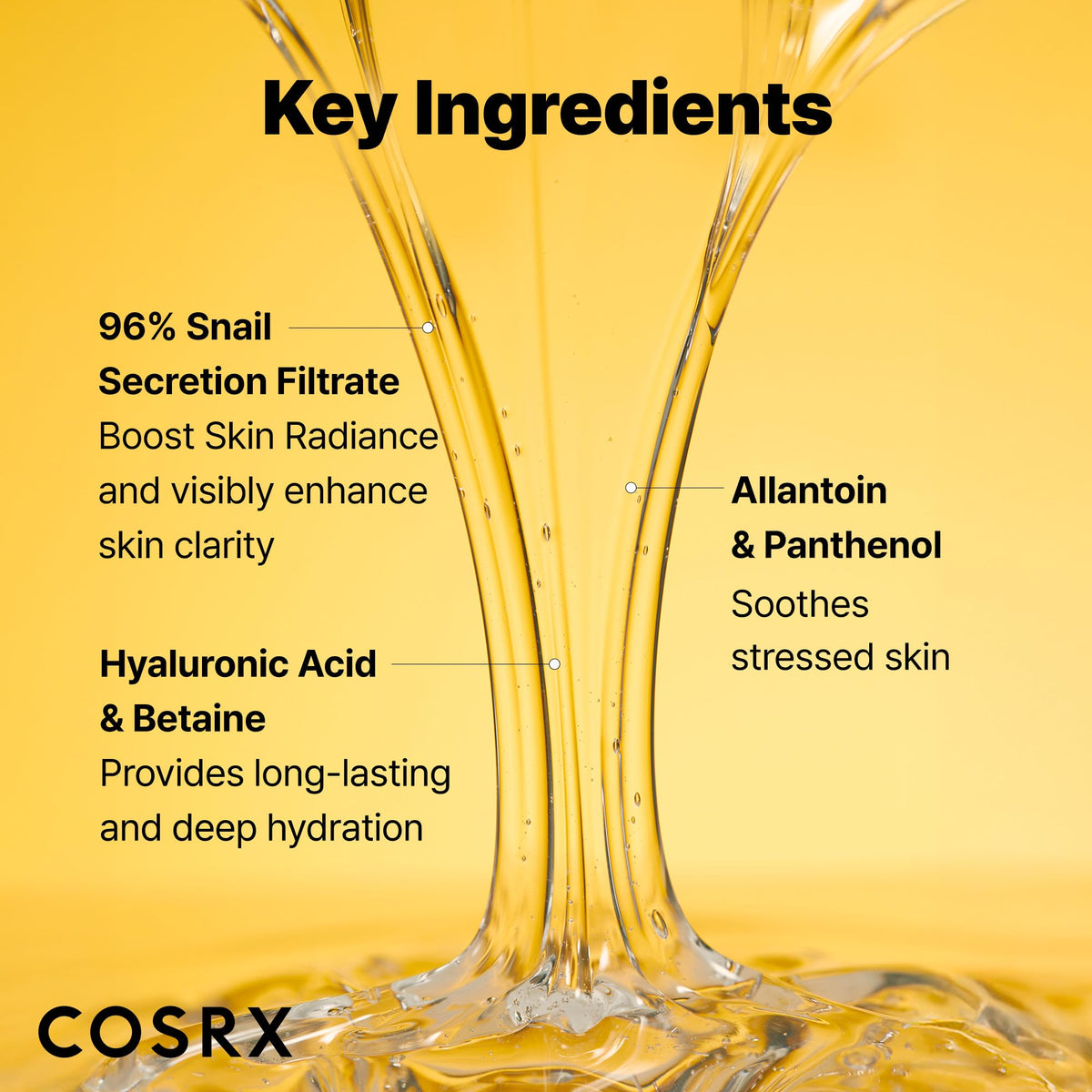 COSRX Advanced Snail 96 Mucin Power Essence Amazon English exact formula listing amazon-6