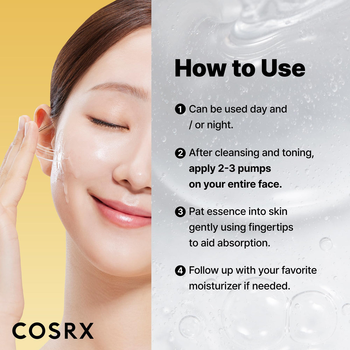 COSRX Advanced Snail 96 Mucin Power Essence Amazon English exact formula listing amazon-8