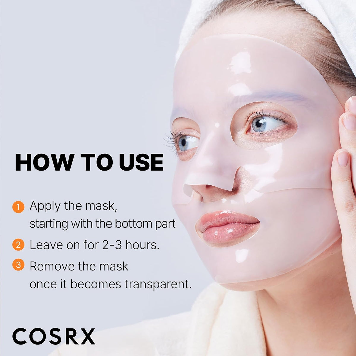 COSRX Alpha-Arbutin Discoloration Care Hydrogel Mask 3 Sheets - English Amazon gallery panel 06