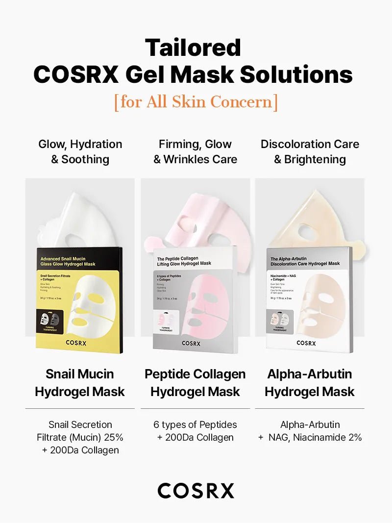 COSRX The Alpha-Arbutin Discoloration Care Hydrogel Mask official English detail panel 16
