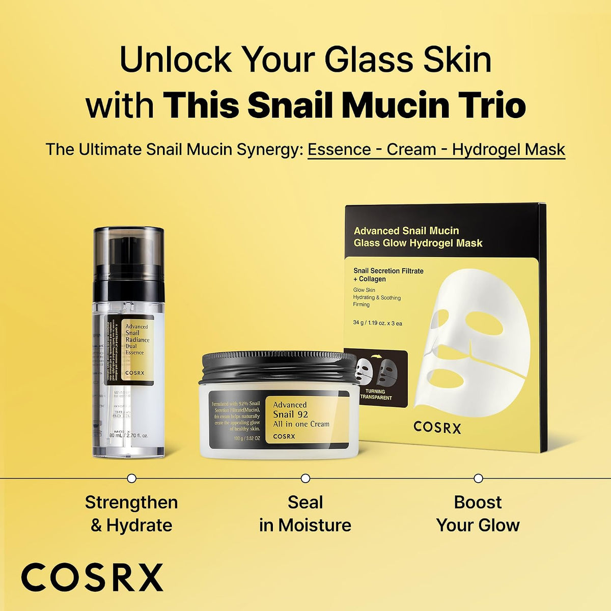 COSRX Advanced Snail Radiance Dual Essence 80mL - English Amazon gallery panel 06