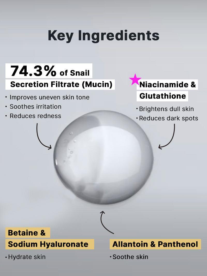 Advanced Snail Radiance Dual Essence official English detail panel 3