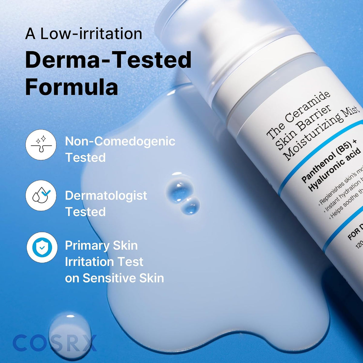 COSRX The Ceramide Skin Barrier Moisturizing Mist 120mL - English Amazon gallery panel 04