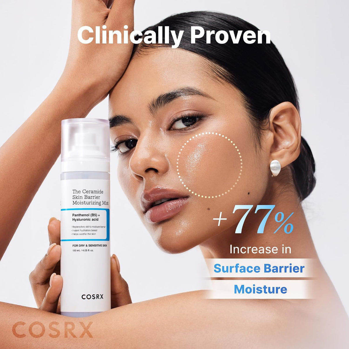 COSRX The Ceramide Skin Barrier Moisturizing Mist 120mL - English Amazon gallery panel 05