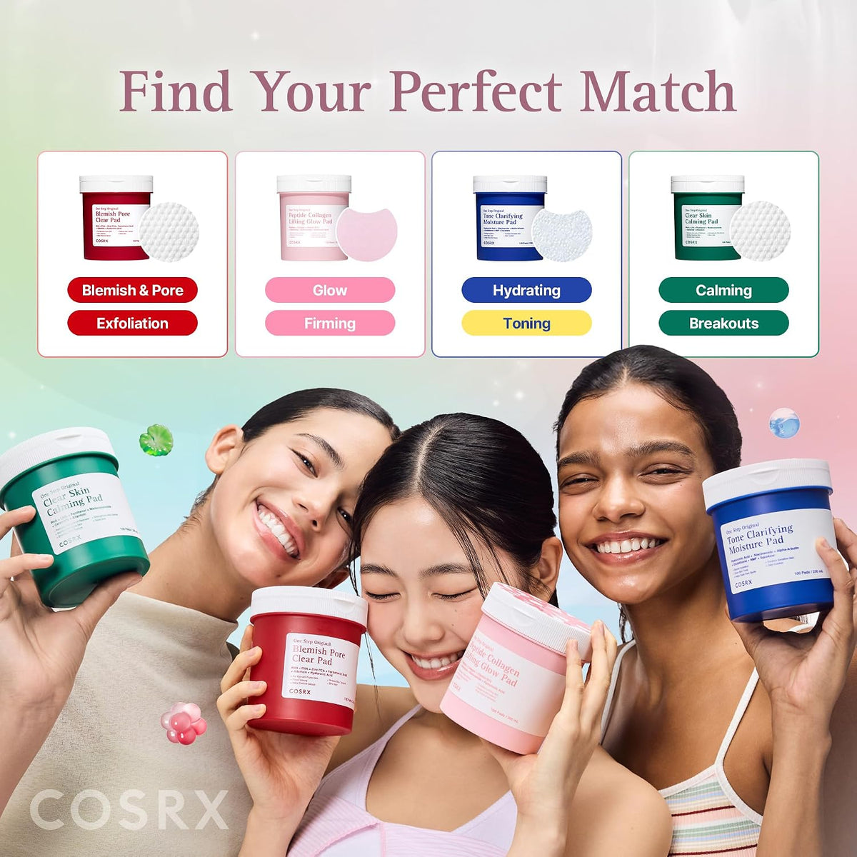 COSRX One Step Peptide Collagen Lifting Glow Pad 100 Pads - English Amazon gallery panel 06