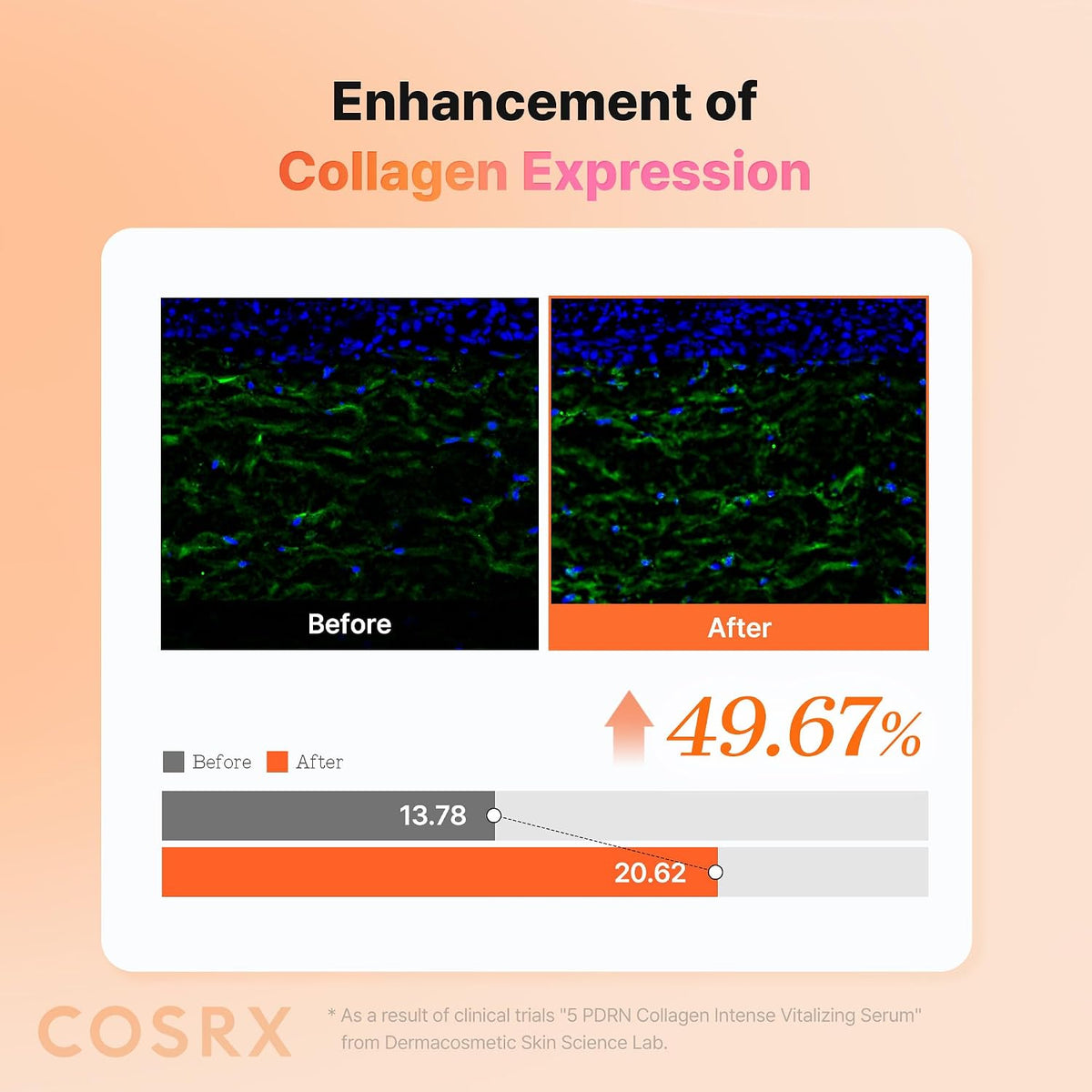 COSRX 5 PDRN Collagen Intense Vitalizing Serum 100mL - English Amazon gallery panel 06