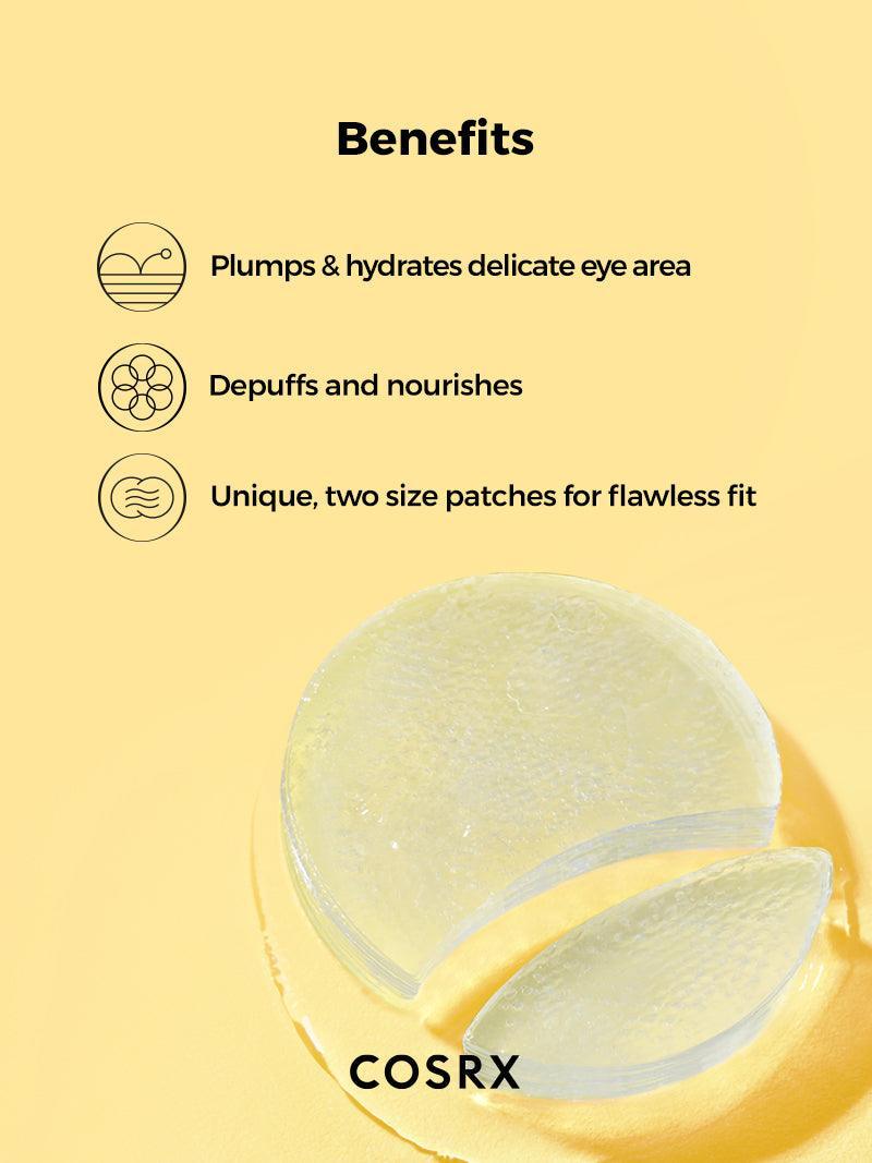 COSRX Advanced Snail Hydrogel Eye Patch 60 Patches - COSRX official information panel 2