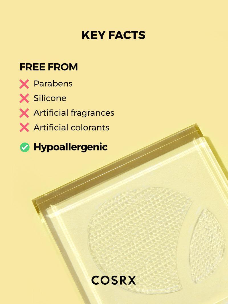 COSRX Advanced Snail Hydrogel Eye Patch 60 Patches - COSRX official information panel 3
