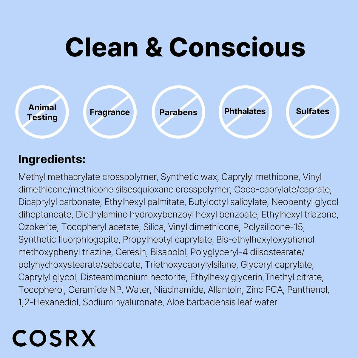 COSRX 28 amazon product information panel 7