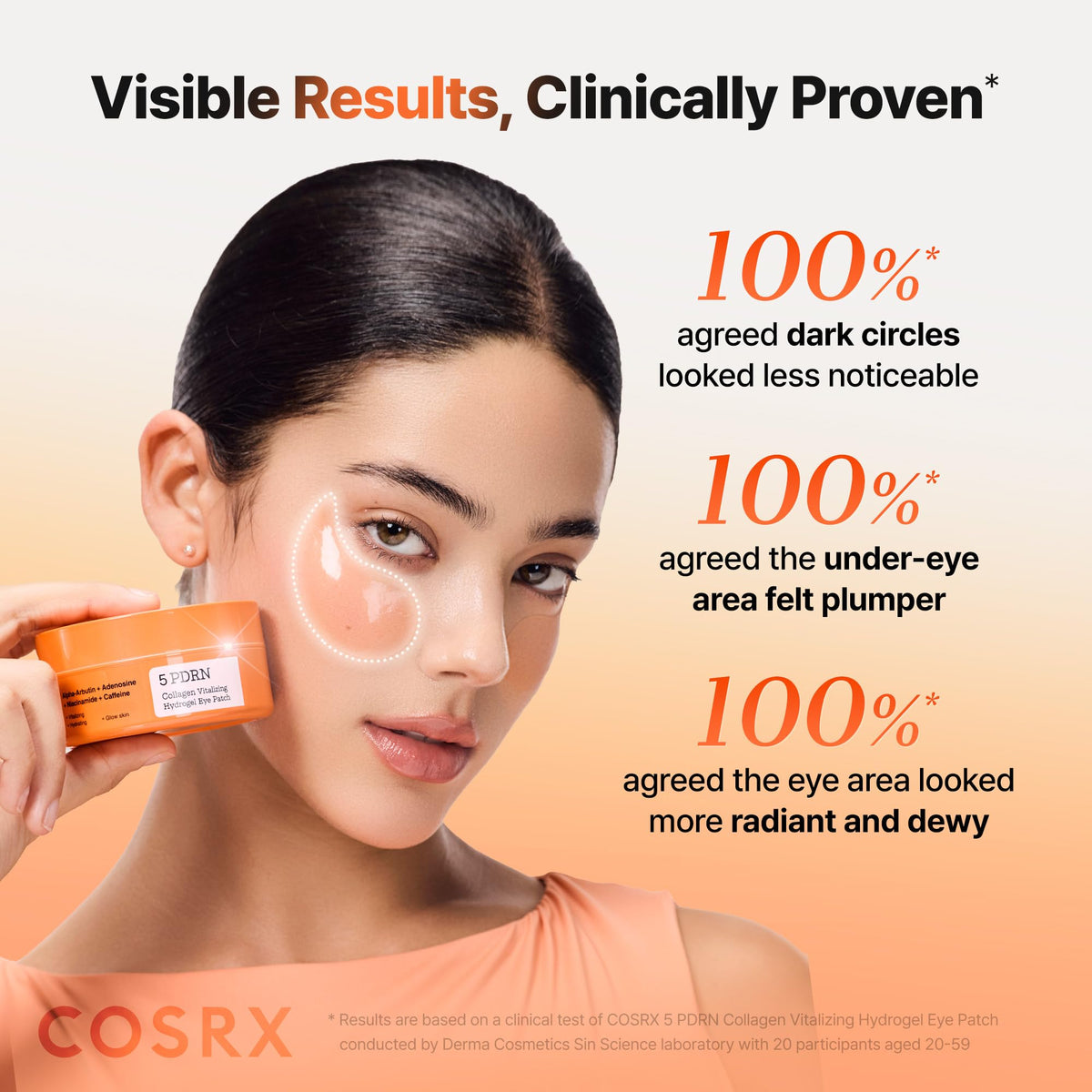 COSRX 5 PDRN Eye Patch Amazon English exact formula listing amazon-18