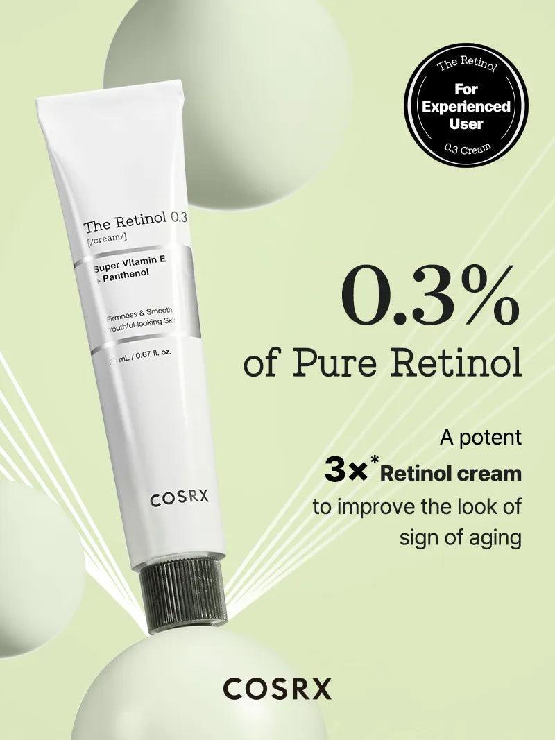COSRX The Retinol 0.3 Cream 20mL product information official-1