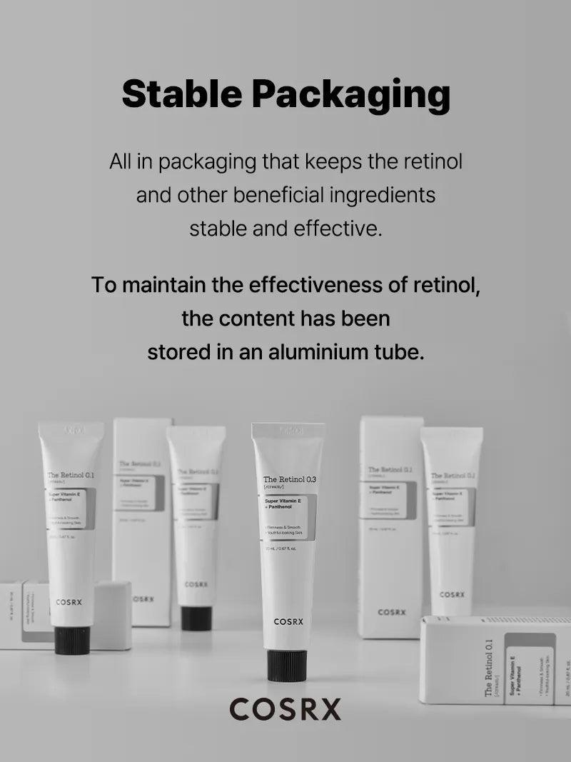 COSRX The Retinol 0.3 Cream 20mL product information official-15