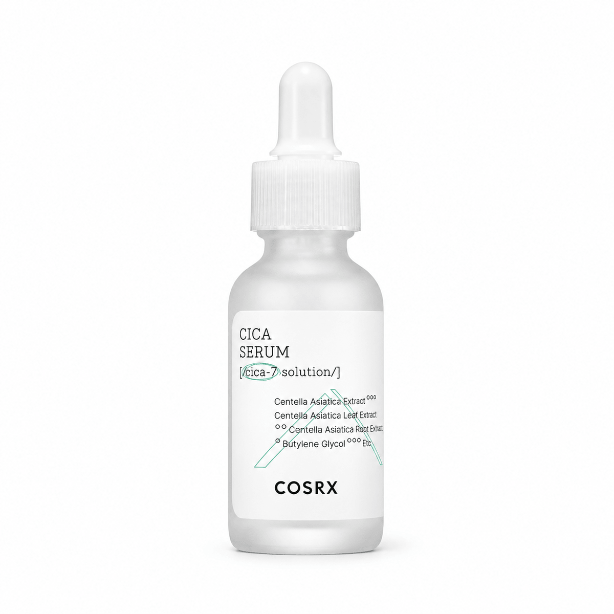 COSRX Pure Fit Cica Serum 30mL product on white background