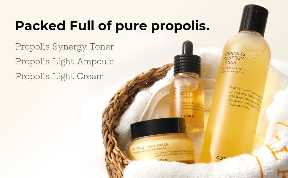 COSRX Full Fit Propolis Synergy Toner 280mL: Full Fit propolis routine