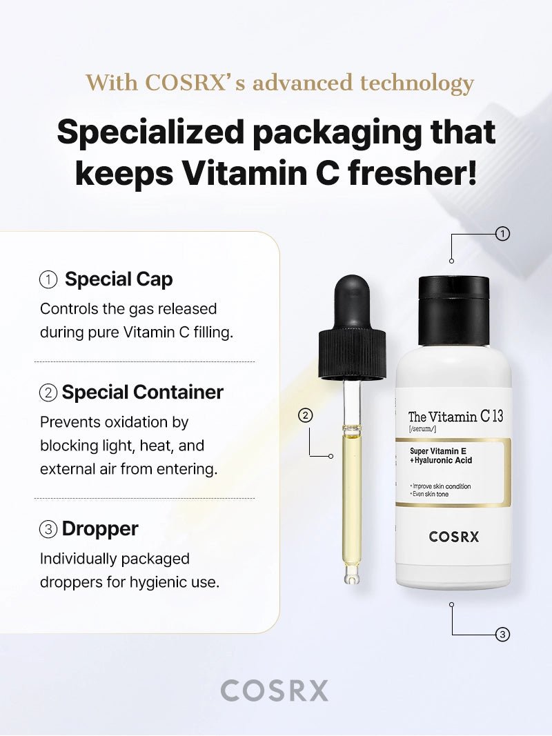 COSRX The Vitamin C 13 Serum 20ml β English product information official-16