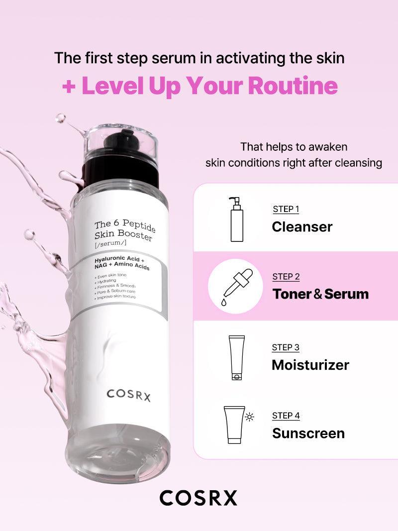 COSRX The 6 Peptide Skin Booster Serum 150mL English official product information panel 11