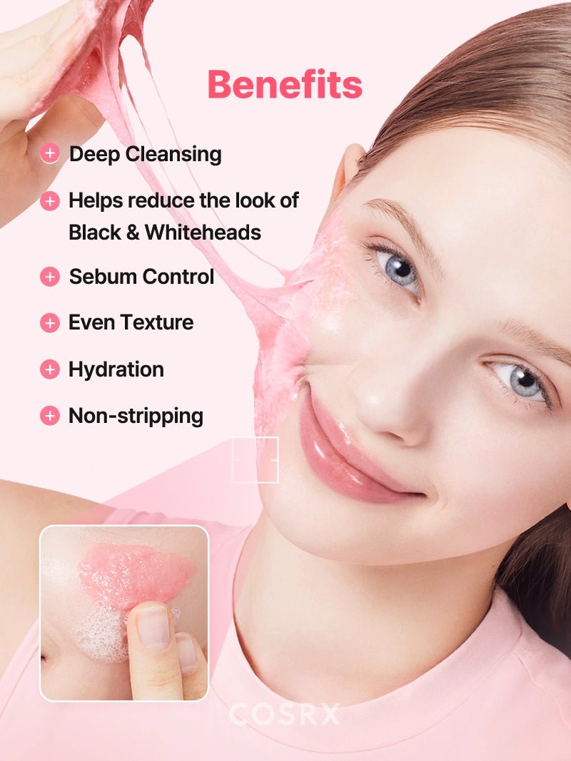COSRX Red Rice Inositol Pore Clarifying Low pH Deep Cleanser COSRX official gallery-2