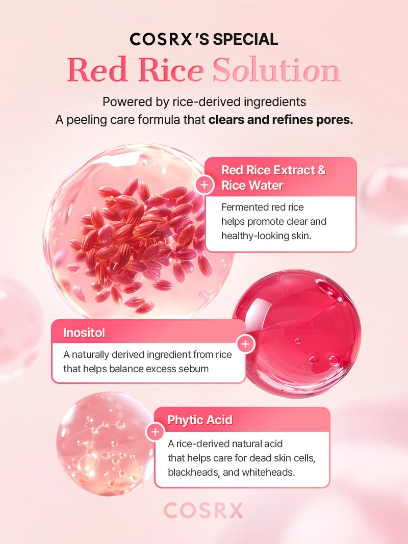 COSRX Red Rice Inositol Pore Clarifying Low pH Deep Cleanser COSRX official gallery-6