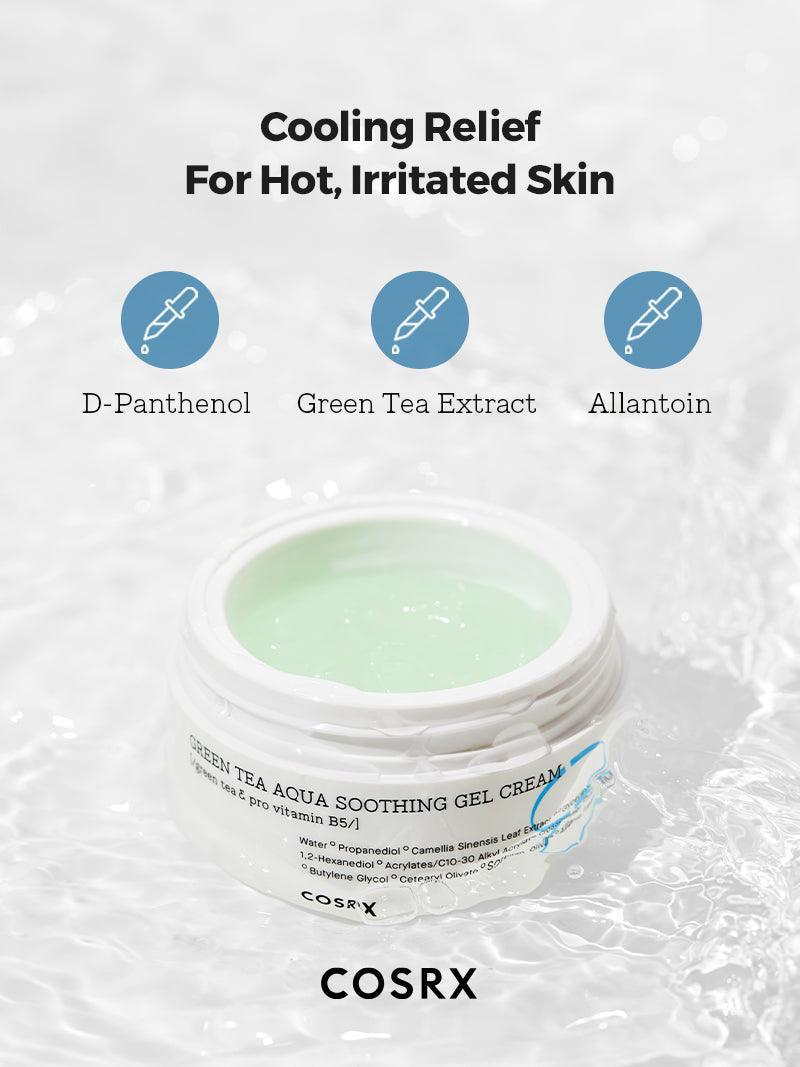 COSRX Hydrium Green Tea Aqua Soothing Gel Cream 50mL official 1